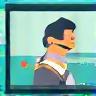 Icon representing an online video call or live session.