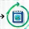 Icon representing a calendar or refresh symbol, indicating up-to-date content.