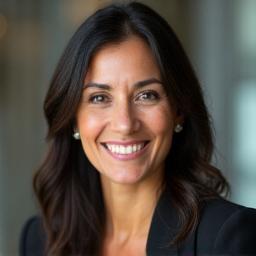 Headshot of Sarah Ibrahim, Community Manager at Sawt Digital Academy, smiling warmly.
